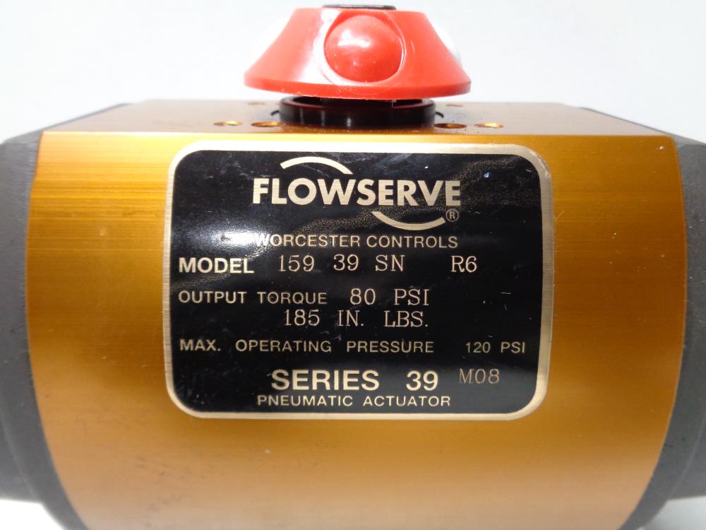 Flowserve Worcester Controls Series 39 Pneumatic Actuator 159 39 SN R6